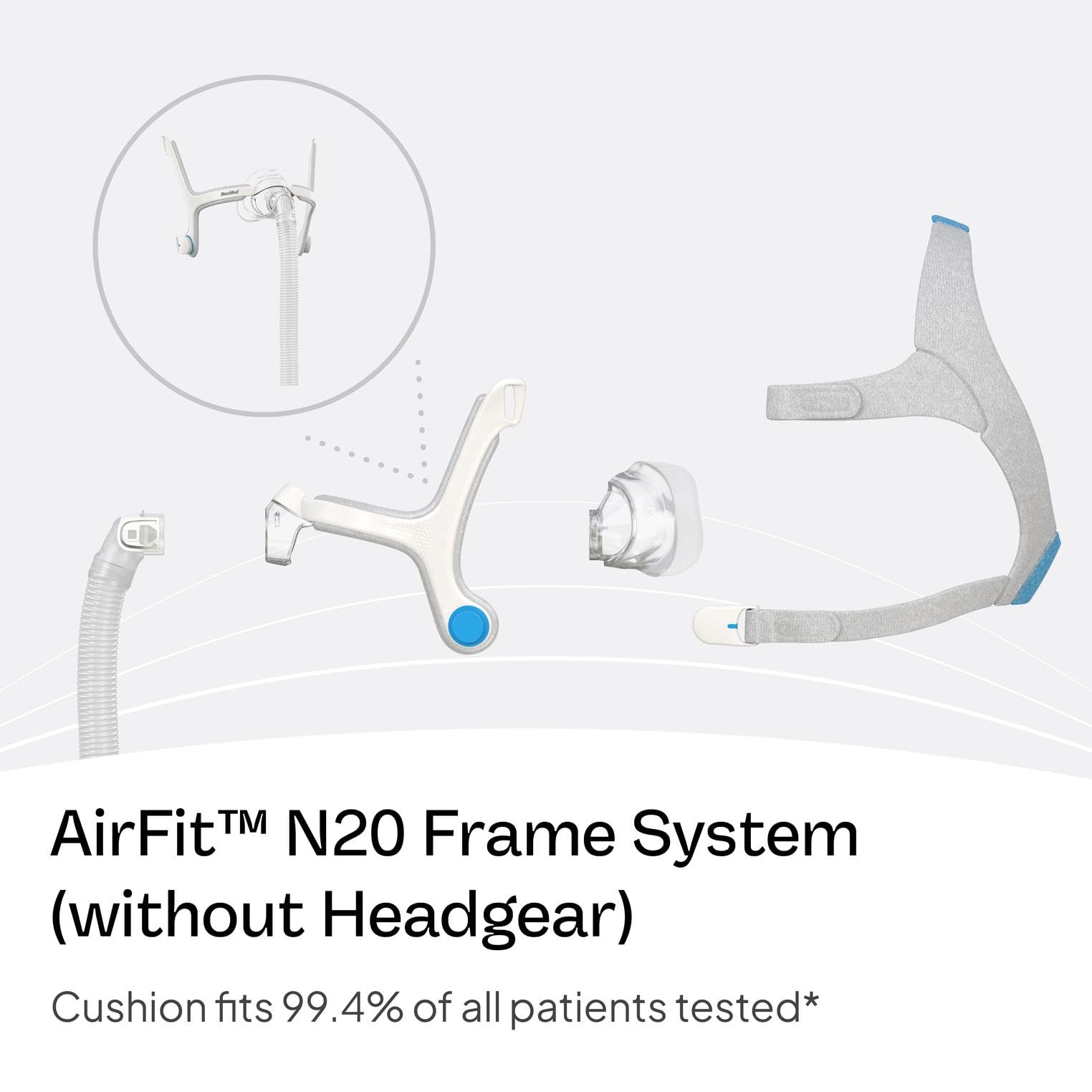 Amazon.com: Resmed AirFit N20 Frame System - for Nasal CPAP Mask